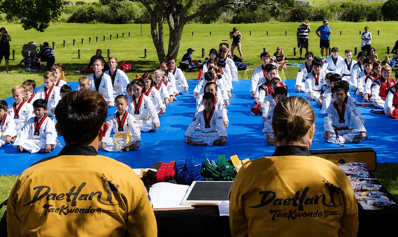 DaeHan TKD outdoor grading